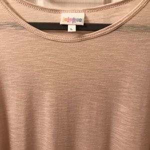 LuLaRoe Irma Cream Colored size L NWT